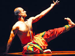 Bharatanatyam performance at South Indian temple festival
